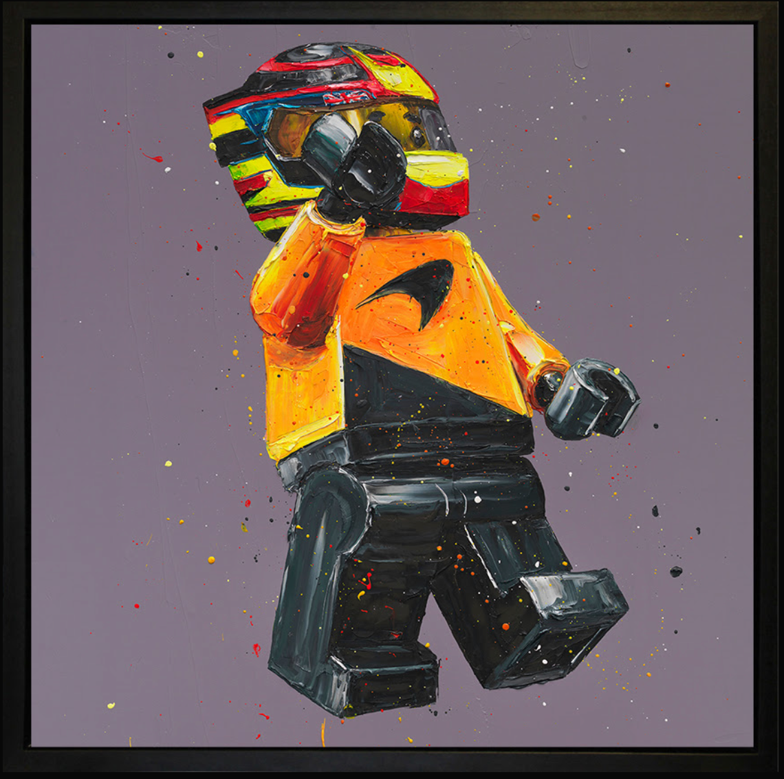 LEGO PIASTRI OF CHAMPION’S BY PAUL OZ , F1 WALL OF CHAMPION'S