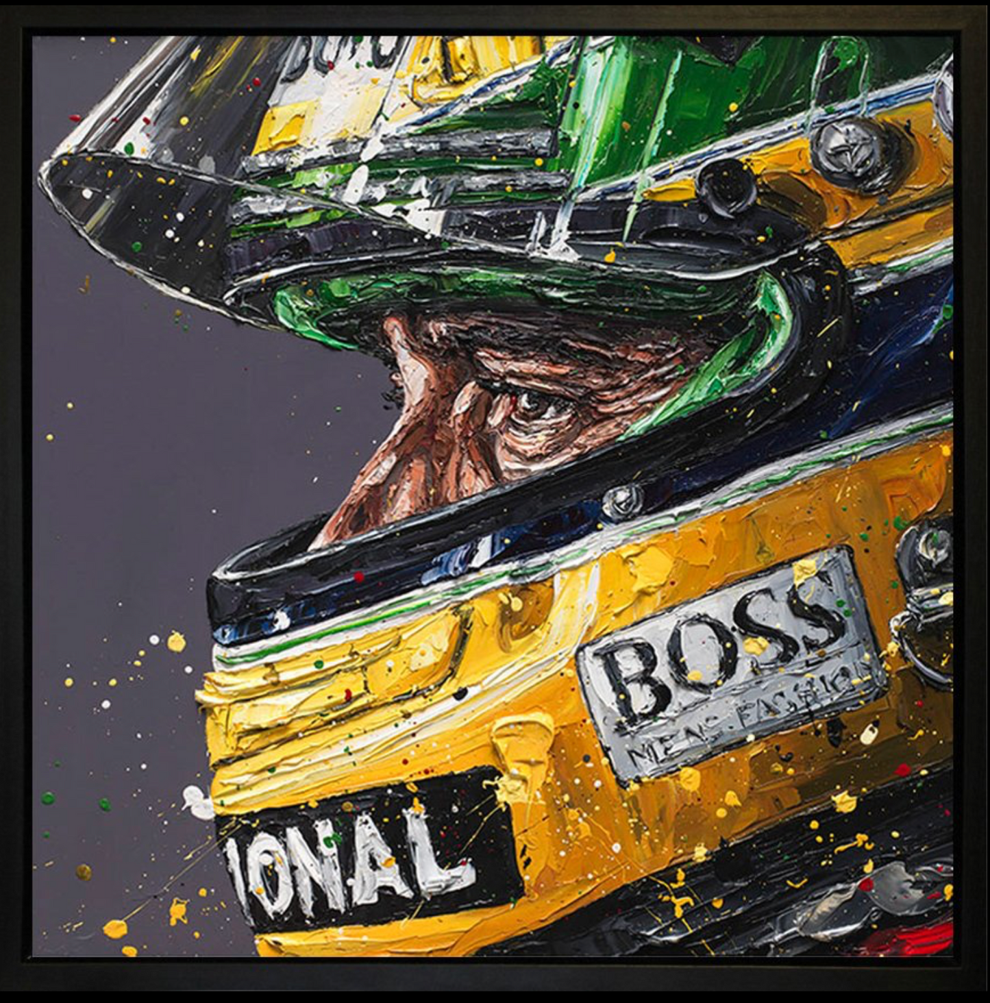“ZENN” – WALL OF CHAMPIONS BY PAUL OZ , F1 WALL OF CHAMPION'S