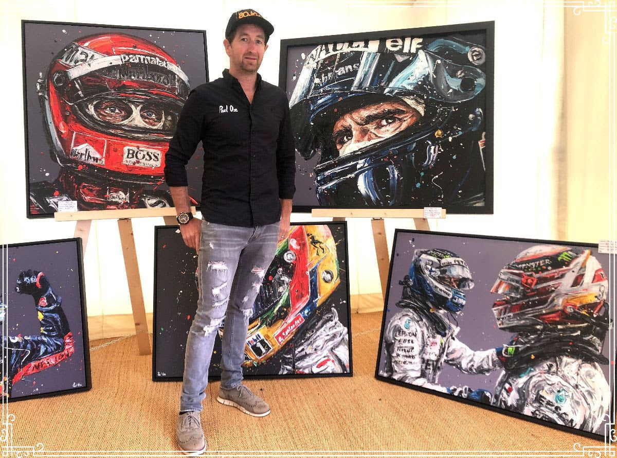 Lewis Hamilton Art Collection by Paul Oz | Official F1 Limited Editions