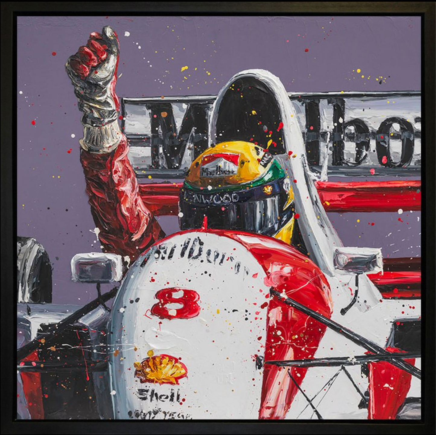 CONCOURSE SENNA – WALL OF CHAMPION’S BY PAUL OZ , F1 WALL OF CHAMPION'S