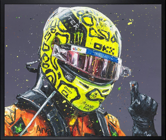 Paul Oz | Lando Norris First Win Miami 2024 | Limited Edition F1 Canvas | 91 x 106cm | 50 Worldwide