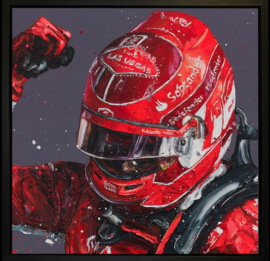 LECLERC VEGAS II – WALL OF CHAMPION’S BY PAUL OZ , F1 WALL OF CHAMPION'S