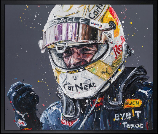 Paul Oz | Max Verstappen 2022 | Limited Edition F1 Canvas | 91 x 106cm | 50 Worldwide