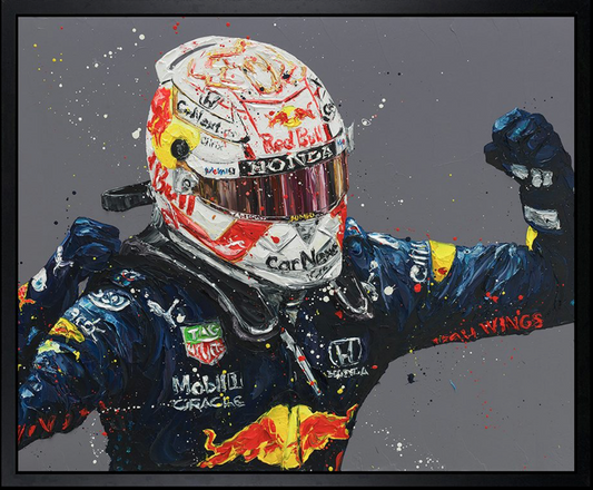 Paul Oz | Max Verstappen Monaco | Limited Edition F1 Canvas | 91 x 106cm | 50 Worldwide