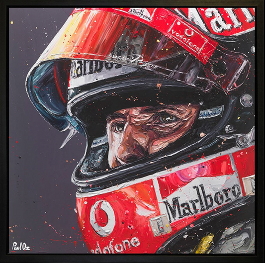 Paul Oz | Michael Schumacher 2018 Tribute | Limited Edition F1 Canvas | 91 x 106cm | 50 Worldwide