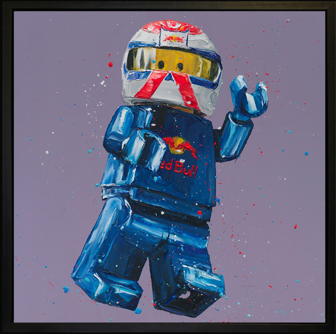 LEGO MAX II OF CHAMPION’S BY PAUL OZ , F1 WALL OF CHAMPION'S