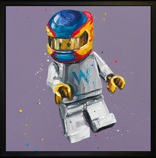 LEGO SAINZ OF CHAMPION’S BY PAUL OZ , F1 WALL OF CHAMPION'S