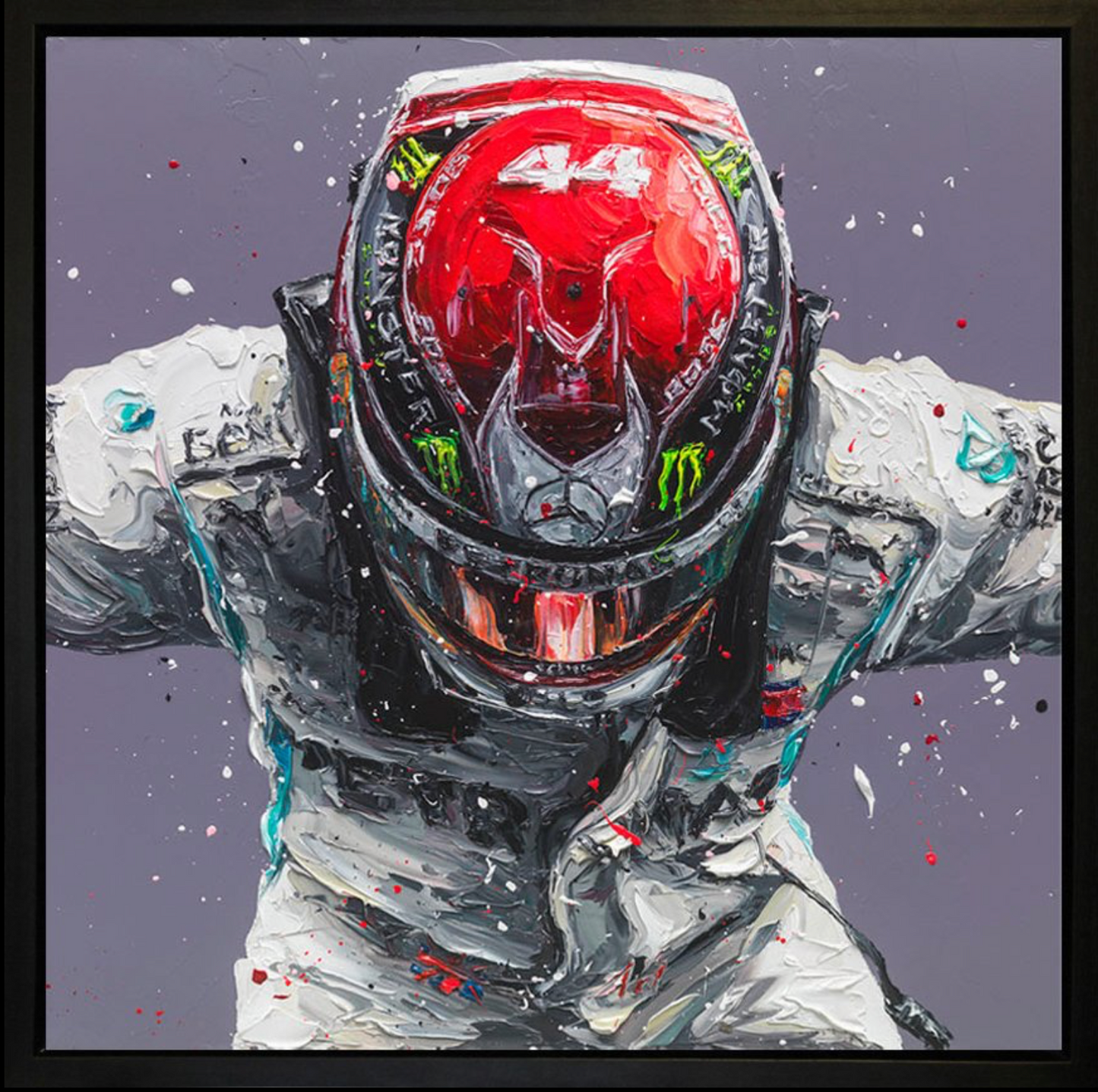 STILL I RISE *6 WALL OF CHAMPION’S BY PAUL OZ , F1 WALL OF CHAMPION'S