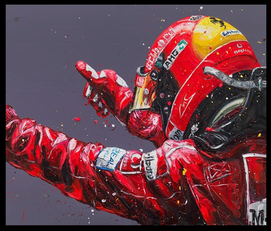 Paul Oz | The Ultimate Driving Machine | Limited Edition F1 Canvas | 91 x 106cm | 50 Worldwide