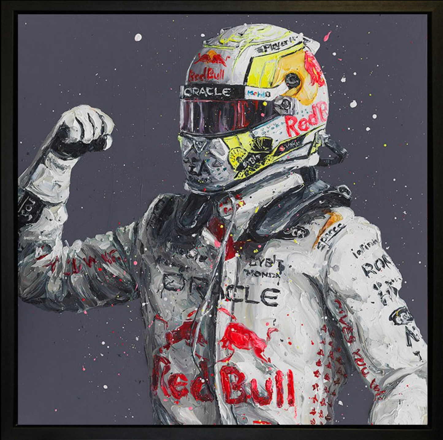 VIVA LAS VEGAS -WALL OF CHAMPION’S BY PAUL OZ , F1 WALL OF CHAMPION'S