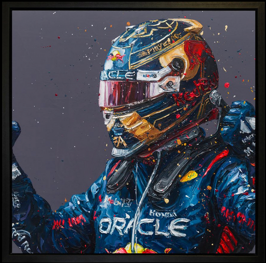 VERSTAPPEN 2023 WORLD TITLE -WALL OF CHAMPION’S BY PAUL OZ , F1 WALL OF CHAMPION'S